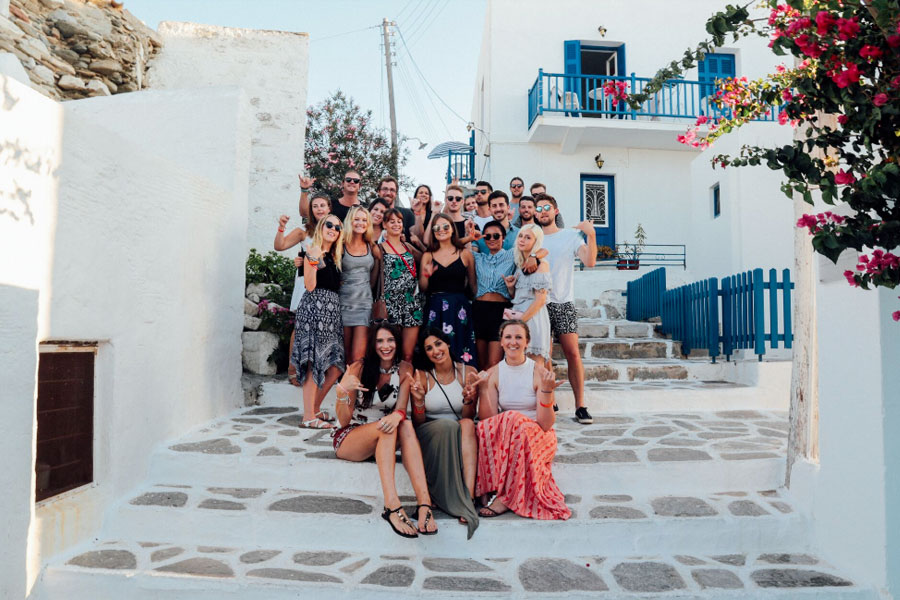 greek island group tours